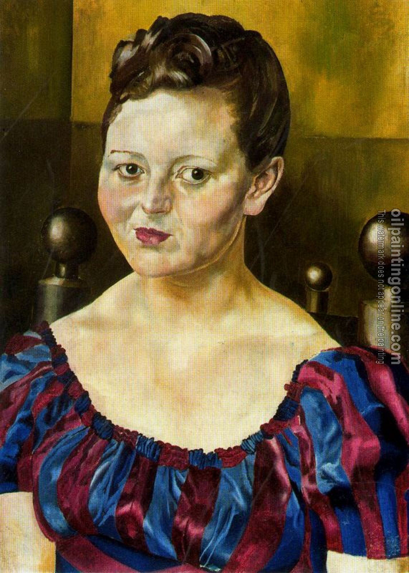 Stanley Spencer - Portrait Of Miss Elizabeth Wimperis